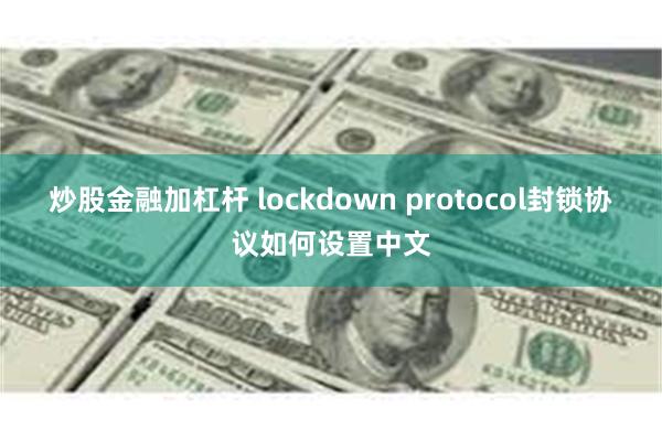 炒股金融加杠杆 lockdown protocol封锁协议如何设置中文